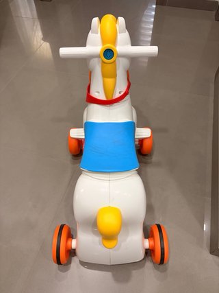 Cavalluccio Chicco bianco e blu
