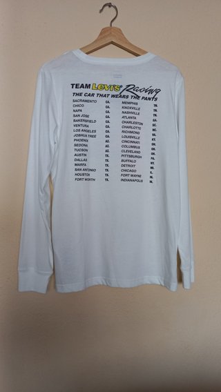 Camiseta Levi's Manga Larga Talla 16 Años