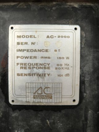 Divisores Frecuencia Acoustic Control AC2000