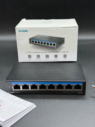 D-Link DMS-108 Switch Escritorio 8 Puertos