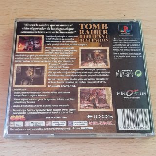 Tomb Raider 'The Last Revelation' SOLO CAJA PS1