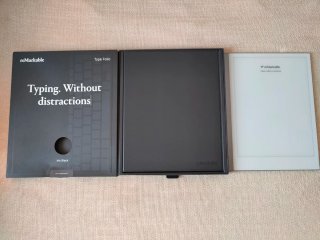 Custodia con tastiera Type Folio per reMarkable 2 - Nero