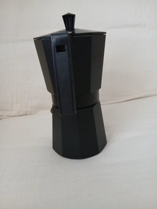Cafetera Italiana Negra