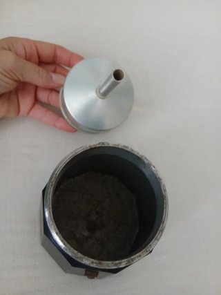 Cafetera Italiana Negra