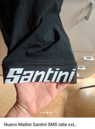 NUEVO. Maillot Ciclismo Santini Talla XXL.