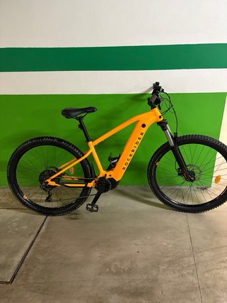 Bicicleta Eléctrica Rockrider E-EXPL 520 Naranja