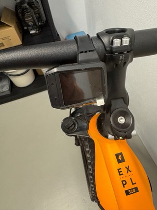 Bicicleta Eléctrica Rockrider E-EXPL 520 Naranja