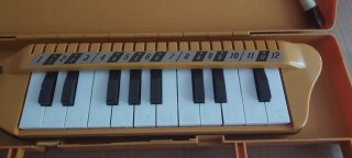 Piano de viento Bontempi con funda