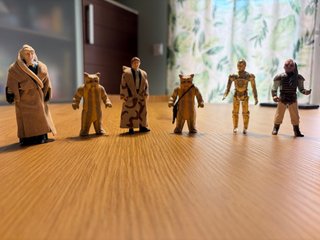 Lote 7 Figuras Star Wars Vintage Kenner Originales