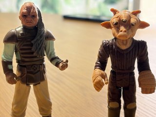Lote 7 Figuras Star Wars Vintage Kenner Originales