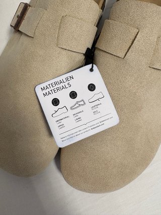 Birkenstock Boston Beige