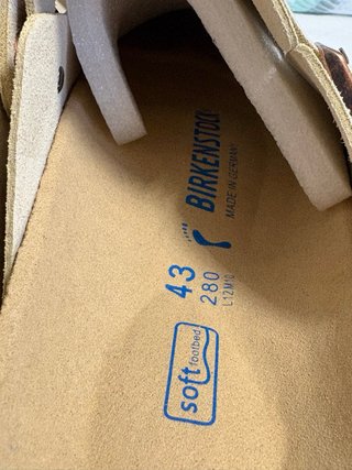 Birkenstock Boston Beige