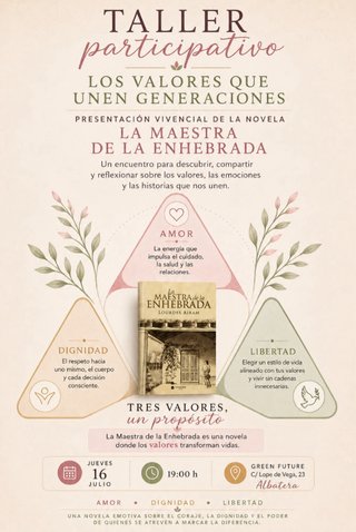 La Maestra de La Enhebrada. Novela sobre mujeres