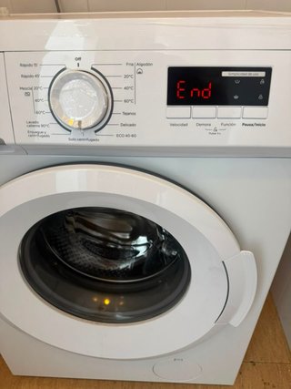 Lavadora OK 6kg Blanca 1000 rpm