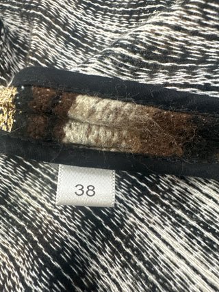 Masscob cárdigan abrigo rayas mujer