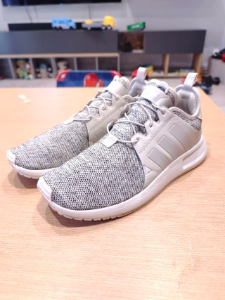 Zapatillas Adidas Hombre Gris y Blanco
