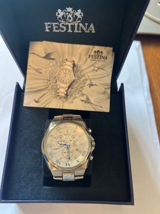 Reloj Festina Cronógrafo Acero Inoxidable