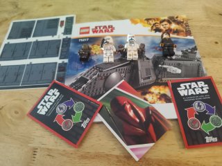 LEGO Star Wars Set 75217 con figuras entrega mano