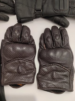 Guantes y cubrecuello moto talla XL