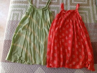 Lote 4 Ropitas Niña 6 Años: Vestidos y Peto