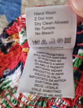 Vestito lungo fantasia floreale