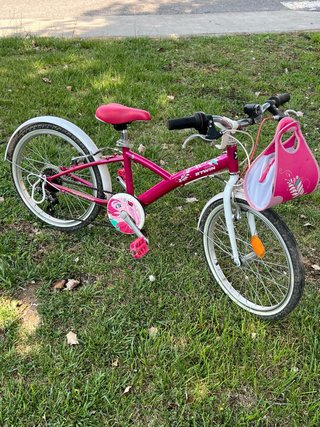 Bicicleta Btwin Niña Rosa