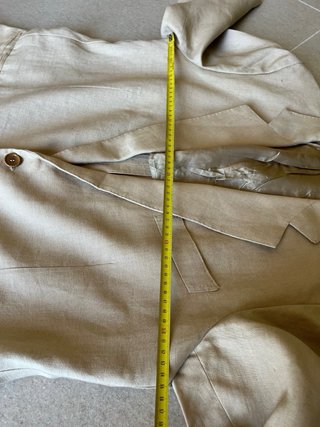 Giacca sartoriale Lino d'Irlanda handmade 52