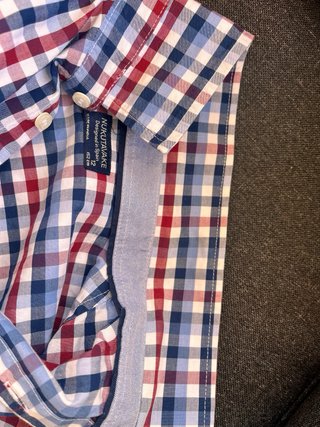 Camisa niño cuadros talla 12