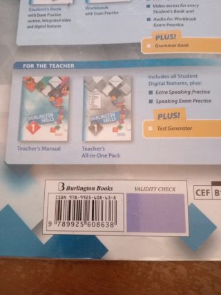 Cuadernillo de ejercicios de inglés