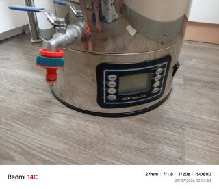 Olla para macerado de cerveza