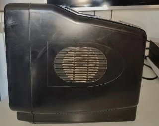 TV IRRADIO Vintage Nera