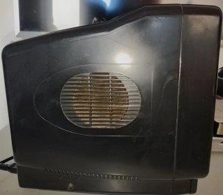 TV IRRADIO Vintage Nera