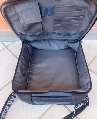 Borsello da viaggio Royal Class blu/grigio