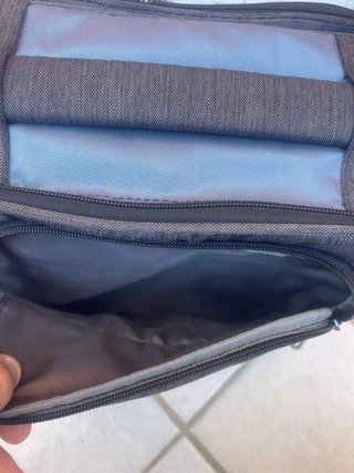 Borsello da viaggio Royal Class blu/grigio