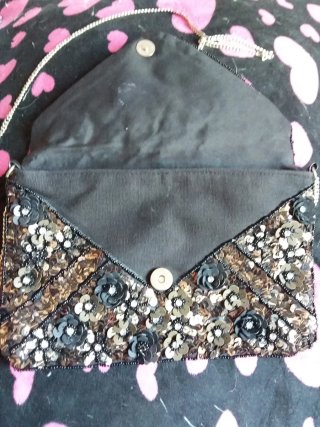 Bolso joya de lentejuelas de Atmosphere