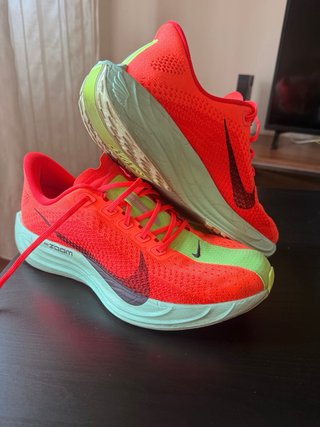 Zapatillas Nike Running Naranja y Verde