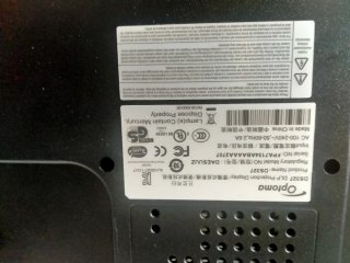 Proyector Optoma Negro