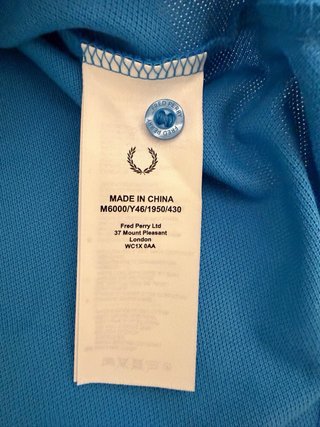 Polo Fred Perry Azul