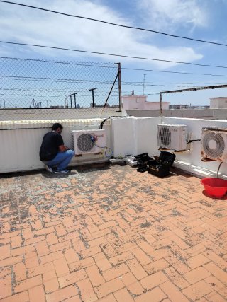 Mantenimiento de aire acondicionado
