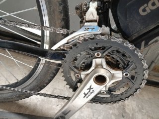 Bicicleta Eléctrica Lapierre de carbono con Motor.