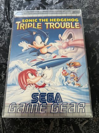 Sonic Triple Trouble Sega Game Gear