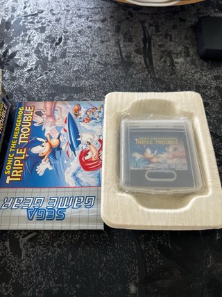 Sonic Triple Trouble Sega Game Gear