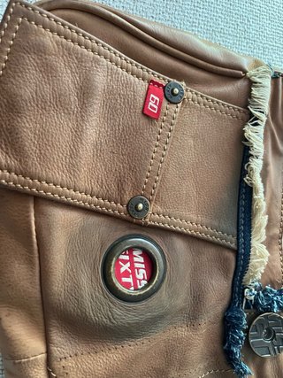 Bolso Miss Sixty piel sintetica desgastada