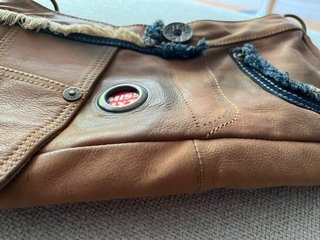 Bolso Miss Sixty piel sintetica desgastada