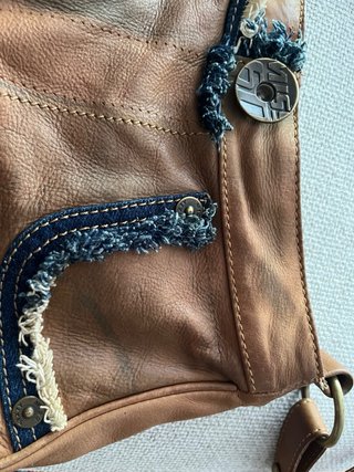 Bolso Miss Sixty piel sintetica desgastada