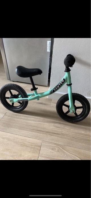 Bici de aprendizaje Sawyer color menta