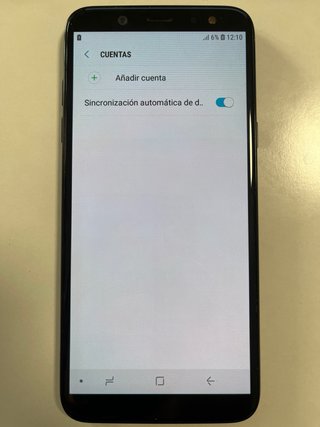 Samsung Galaxy A6 Negro
