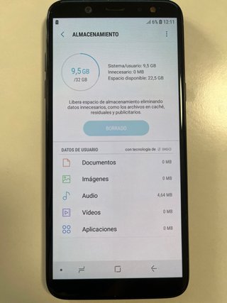 Samsung Galaxy A6 Negro