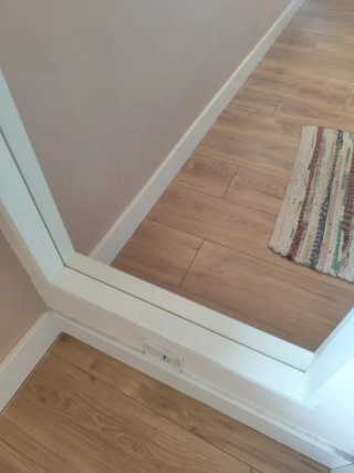 Espejo de pie Ikea blanco