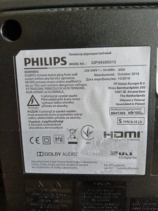 Televisor Philips LED HD 32